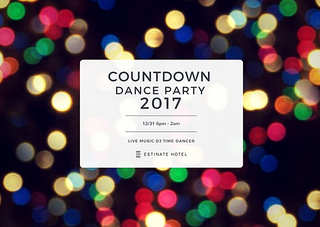 【Estinate Countdown Dance Party 2017】