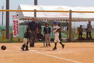 辺野古とアメリカの少年野球チームが交流戦