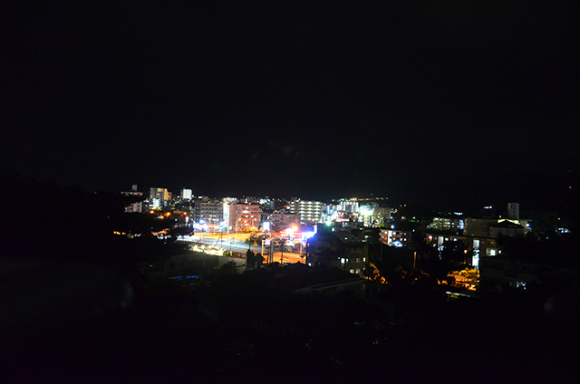 展望台から見える夜景